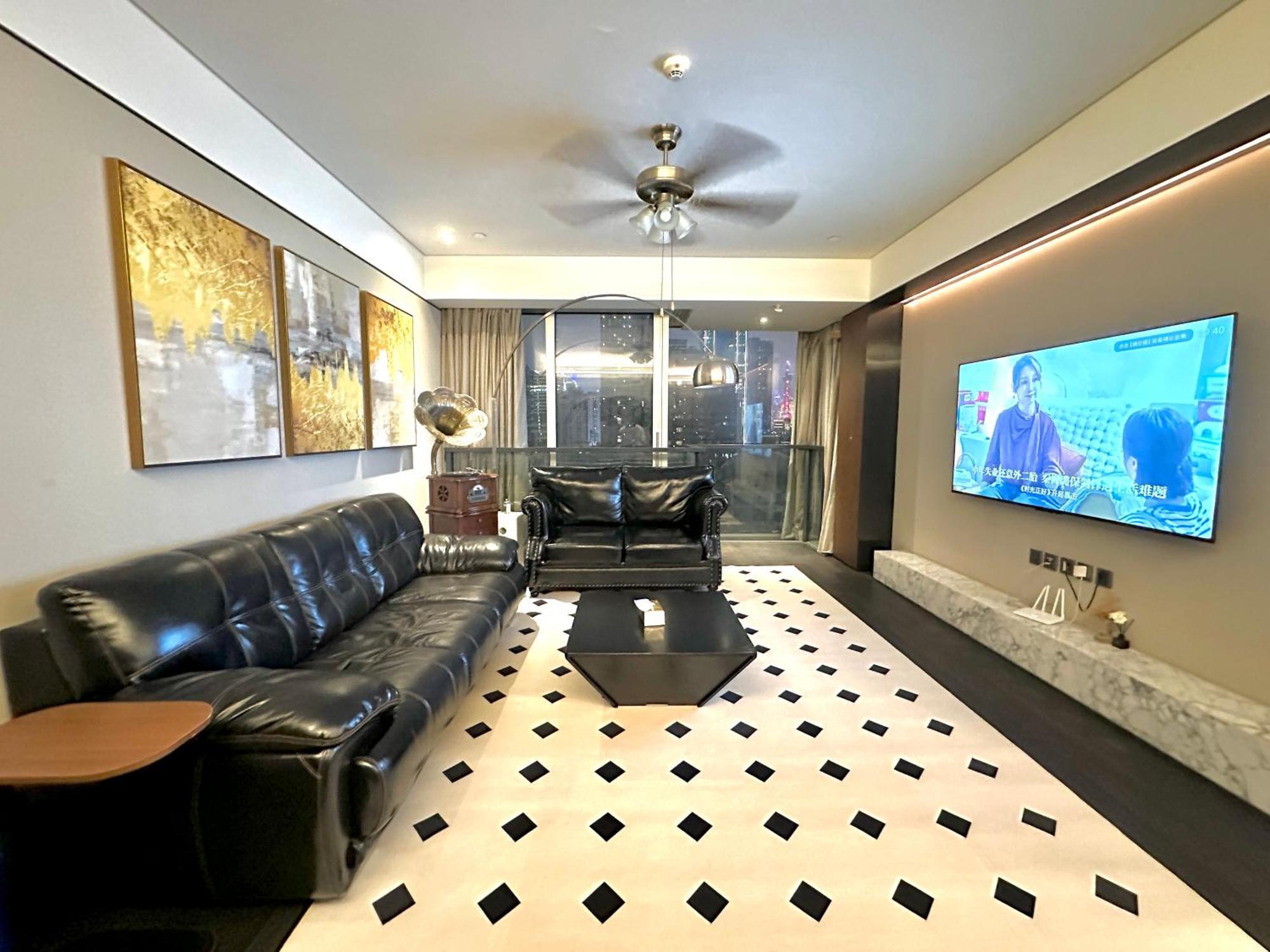 Zhome-Luxury Three-Bedroom Suite-Near The Bund เซี่ยงไฮ้ ภายนอก รูปภาพ