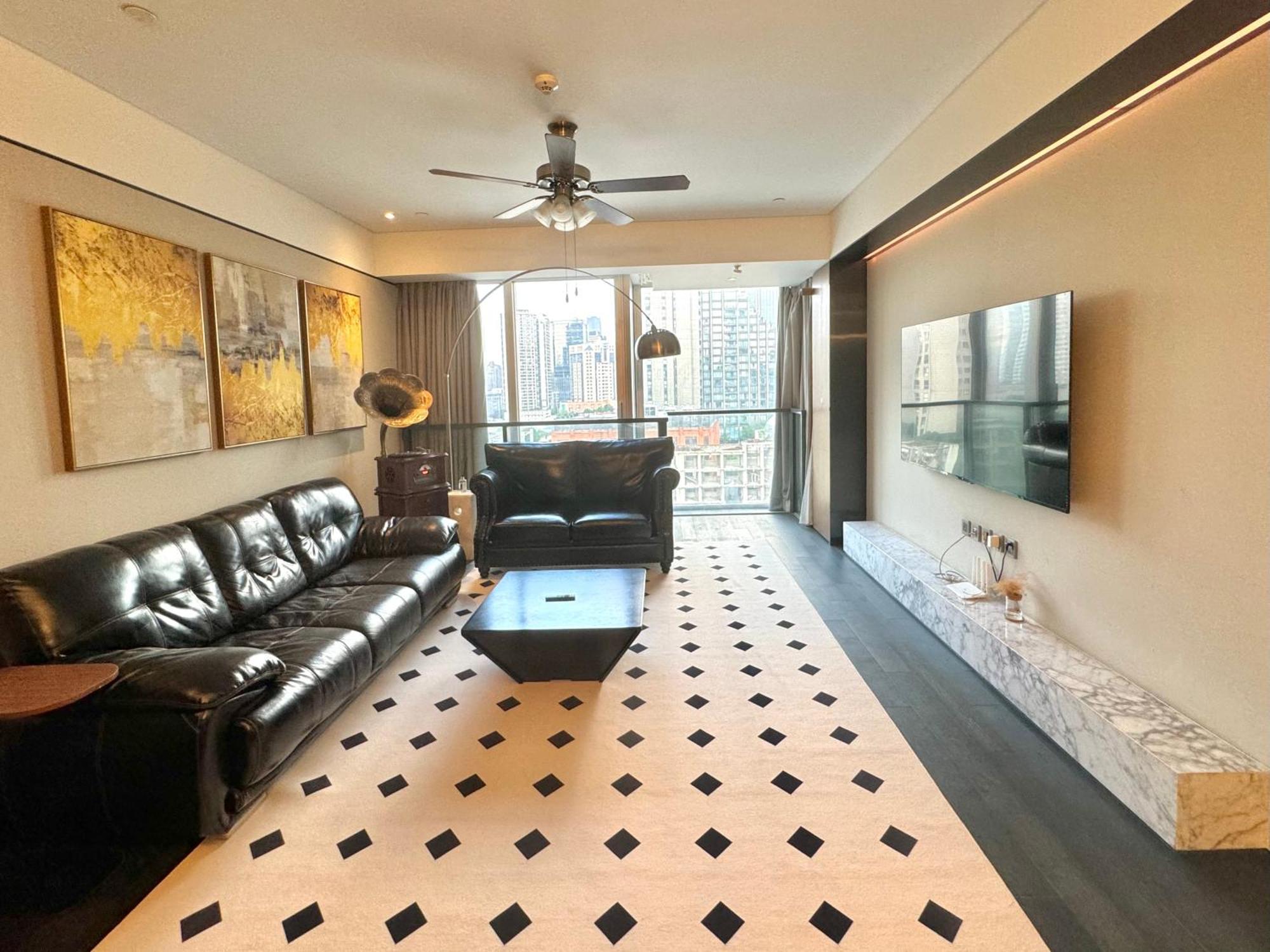 Zhome-Luxury Three-Bedroom Suite-Near The Bund เซี่ยงไฮ้ ภายนอก รูปภาพ
